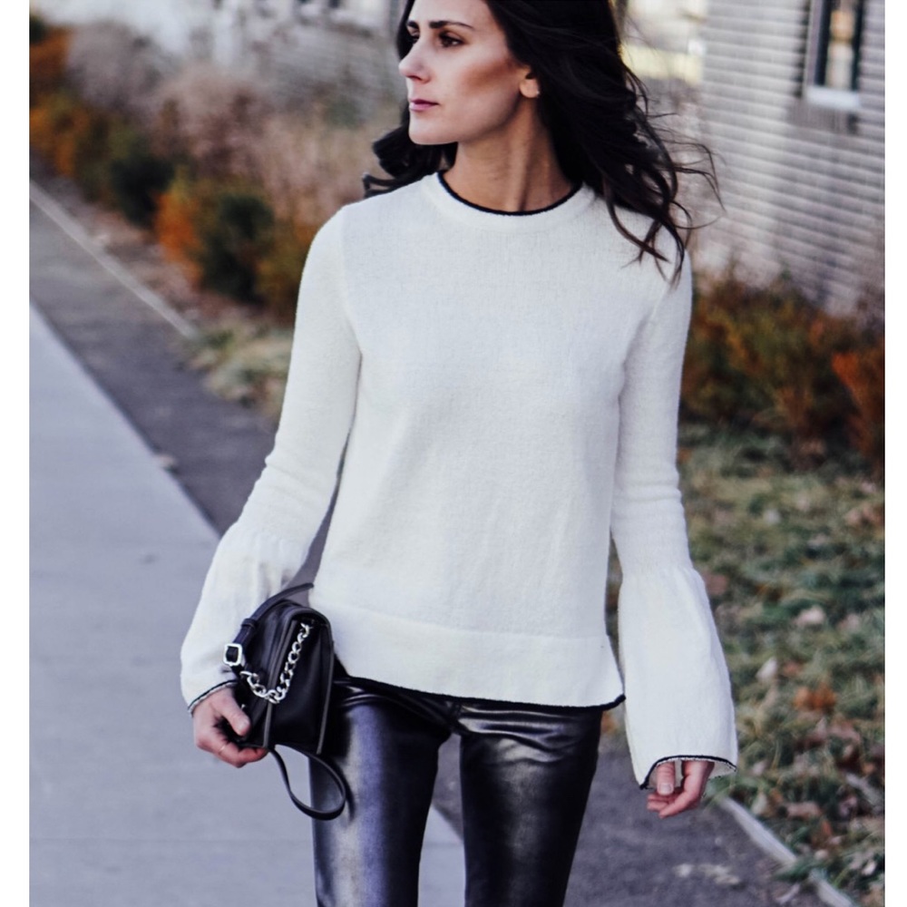 On-trend bell sleeve Who What Wear sweater